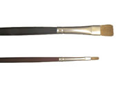 Rekab Brush series 318 - kolinsky sable - flat - long handle