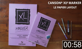 Canson Notes - carnet de croquis spiralé - couverture en plastique  translucide - 50 feuilles 120g/m² - Schleiper - Catalogue online complet