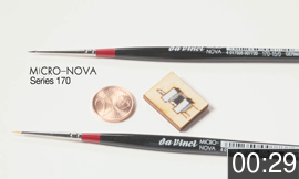 Da Vinci : Micro Nova : Synthetic Brush : Series 170 : Set of 4